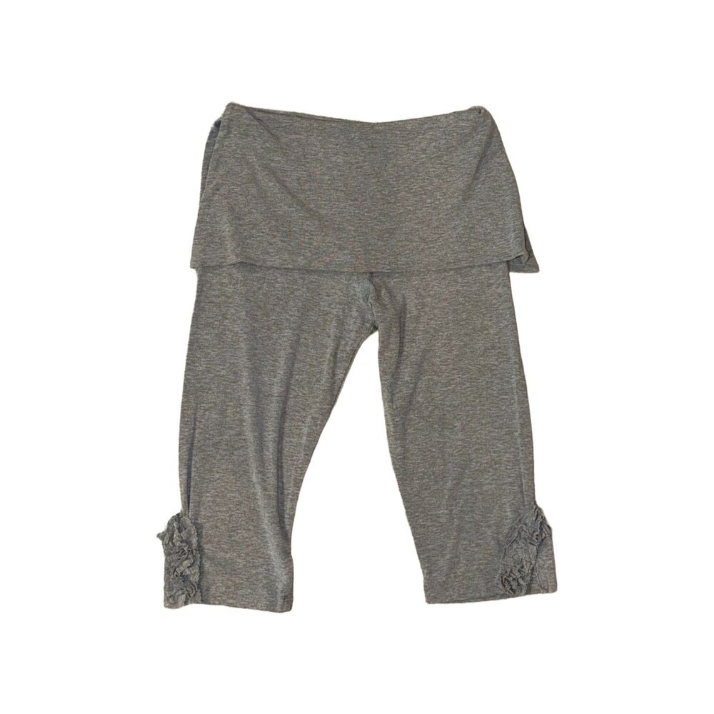 vietnam indie grey fold over capris